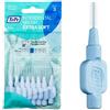 TePe Scovolini interdentali Extra Soft / Spazzolini interdentali ultra morbidi di alta qualità con cappuccio, misura ISO 3 (filo 0,6 mm), azzurro chiaro