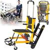 VinAmy Scalatore Elettrico Cingolato - Capacità Di Carico: 353 Libbre, Sedia a Rotelle Manuale per Salire Le Scale per Anziani Disabili - Ausili per La Deambulazione Regolabili