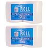RFD Rotoloni carta Asciugatutto Maxi Mister Roll 2000-4 Rotoloni - strappi in cellulosa super assorbente in Rotoli offerta qualità