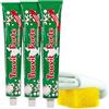 Touvit ForteRinTalen TOUVIT FORTE Smacchiatore (3 x 100 ml) per tappeti, mobili imbottiti, sedili auto, vestiti, tende, detergente professionale per tappeti, detergenti per tessuti e detergenti per tappezzeria
