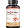Bumjazz CoQ10 300mg - 120 capsule - Alto assorbimento - Non OGM - Senza glutine - Coenzima Q10 - Capsule di CoQ10