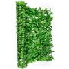 blumfeldt Fency Dark Ivy Recinto Edera Giardino Terrazze Balconi Antivento Privacy (300 x 150 cm, Fitto Fogliame, Montaggio rapido) Verde Chiaro