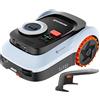NAVIMOW Segway Navimow i220 LiDAR Pro Robot Tagliaerba con Garage M, LiDAR + Visione + Navigazione rete RTK, Xero-Turn AWD, Mappatura automatica, Trazione Integrale per Pendii del 55% (Spedito separatamente)