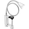Techwills Luce per Barbecue, Magnetica a 360°, Flessibile, Illuminazione per Grill, LED, Regolabile, per Esterni, Grill, Torcia, Lampada da Lavoro, Officina, Attrezzi, Fissaggio a Vite