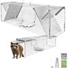 Petigi Gabbia Trappola per Animali Talpa Ratto Mouse Topo Nutria 102 x 29 x 31 cm Petigi