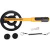 BuyWeek Metal Detector Subacqueo, Rilevatore di Metalli Portatile Localizzatore di Tesori Subacquei Impermeabilità a 60M con Bobina di Ricerca da 5,9 Pollici