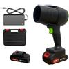 Generico Soffiatore a Batteria 48V Portatile, Doppia Batteria 3000mAh, con Custodia e Caricatore, per Auto e Giardino
