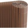 Ribelli Canniccio PVC Recinzione recinto Balcone frangivento, colorazione:Marrone, Elementi:Tappetino Privacy in PVC, Dimensione:160 x 500 cm