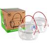AROBA Set di 6 Grandi Trappole per Insetti Anti-Zanzare 18 cm - Efficace e Ecologico, Trappola per Mosche, Insetti e Zanzare per Giardino e Terrazza - Anti-Vespe