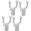 Happyyami Supporto per Rami Alberi da Frutto 4 Pezzi, Lega di Alluminio | Diametro 19mm, Montaggio Facile e Sostegno Versatile, per Vigneti e Frutteti, Argento