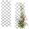 Spetebo Griglie per tralicci in plastica, set da 2 pezzi, estensibili, 200 x 100 cm, traliccio per piante rampicanti, traliccio