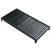 BBQrolling - Griglia per camino, con piedini in ghisa, per carbonella e tè, 53,5 x 28,5 cm, altezza: 5,5 cm