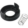 ARMYJY Tappo di copertura per bobina tagliabordi, in ABS, senza attrezzi a scatto, ricambio per Black & Decker GLC12 GL250 GL310 GL360