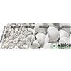 Vialca Sassi Ciottoli Pietre Bianco Carrara Decorativi Giardino - 25kg Varie Misure (5-12)