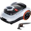 NAVIMOW Segway Navimow i220 LiDAR Robot Tagliaerba Senza Filo Perimetrale per 2000m² con Garage M, Pendenze del 45%, LiDAR a stato solido + Vision, Mappatura Automatica, 4G integrato (Spedito separatamente)