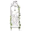 DanDiBo Supporto per rampicanti in metallo con campana, 170 cm, 93994, supporto per piante rampicanti