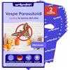 Wolkenfeld Vespe parassitoidi Contro Le tarme Alimentari - 2 Carte - Lotta Efficace e priva di Sostanze chimiche Contro Le tarme - Alternativa Naturale a trappole per tarme