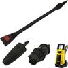 parpyon® Ricambi Accessori per idropulitrice Lavorwash - Fasa Attacco rapido a baionetta per Idropulitrici ad Acqua Fredda (Kit Lancia+2Testine)