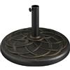 Outsunny Base per Ombrellone Rotonda da Giardino Φ54.5 x 34cm