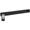 Blumfeldt Stufa Elettrica Basso Consumo, Colonnina Elettrica da Giardino 2400W, Termosifone Elettrico, Pannello Radiante Infrarossi con Telecomando Display LED, IP44, No CO2