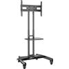 Does not apply Supporto TV Da Pavimento Con Ruote Carrello Staffa Porta Mobile Stand Orientabil