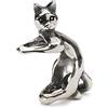 Trollbeads TAGBE-30153 - Ciondolo a forma di gatto giocoso in argento sterling