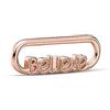 PANDORA - Fascino oro rosa Non un gioiello Me Donna, oro rosa, 8,9mm - 789667C00