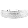 inSCINTILLE Bracciale Donna Rigido con fili semirigidi diamantati