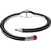 Generico Braccialetti colorati alla moda Braccialetti Braccialetti squisiti a forma di matita incrociata Braccialetti(Black)