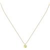Morellato Collana Donna in Argento 925‰ riciclato Dorato con Pietra Verde, Collezione TESORI ETERNI - SAXN05