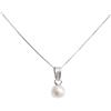 Gioielleria Bucci COLLANA DA DONNA IN ORO BIANCO 18 KT CON PERLA BIANCA