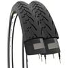ECOVELO 2 Copertoni 700 X 35 28 x 1 5/8 x 1 3/8 (37-622) 700 x 35C Neri per City Bike, Stradale, Trekking | Pneumatici Stradali Neri in Gomma Bici