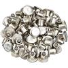 SCHWALBE 5508, REIFEN Spikes Aluminium 50 STK. Unisex-Adulto, Neutro, 6,5x5,8/1 He (SITEC)