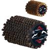 RaceWax Set di spazzole rotori in crine e rame, 100 mm, Speed Brush Ski Tuning