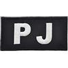 LA PATCHERIA Patch PJ Call Sign 10x5cm - Patch 100% Ricamata con Velcro® originale Velcro® Brand Hook Cucito sul Retro - alta qualità - per Decorare Giacche, Zaini, Uniformi