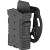 OMITAC AR-15 / M4 / M16 - Portariviste per fucile da 5,56 mm, con fissaggio per cintura da paddle in polimero nero