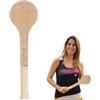TWR ONLY WOOD Puntatore Padel - Strumento per il perfezionamento dell'allenamento con racchetta in legno