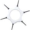 DBB Shuriken Darts - Stella Ninja per giocare sul tuo bersaglio in plastica (bianco)
