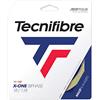 Tecnifibre X-One Biphase Saitenset-Nude, Corda da Tennis Unisex-Adulto, Neutro, 1.18 / 12m