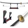 FEENOMENN Katana Decorativa Giapponese - Spada di Zoro (Wado Ichimonji) - Supporto Premium Incluso