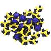 Mamimamih 24PCS Golf shoe spikes ricambio Champ Fast Twist Tri Lok for Foot Joy Blue