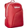 Wilson Zaino Tour Padel, Con Protezione Thermofoil Per Proteggere Gli Oggetti Di Valore, Realizzato In Robusto Poliestere, Ideale Per Un Trasporto Adattabile, Colore: Rosso