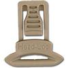 FMA GOOGLE SWIVEL CLIP PER ELMETTO FAST SOFTAIR (TAN)