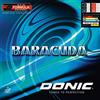 DONIC Gomma Baracuda, Opzioni 2,0 mm, Nero