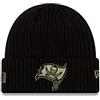 New Era Tampa bay Buccaneers Beanie Salute To Service 2020 Black - One-Size