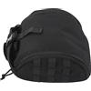 WPKD BLUEIY Zaino per Casco,Borsa Porta Casco,Regolabile in Tela Antigraffio Borsa Portaoggetti per Casco da Campeggio,35.00 * 24.00 * 7.00,389g,per Viaggi All'aperto in Bicicletta (Nero)