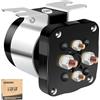 10L0L Solenoide da golf cart 48 Volt 4 terminali per EZGO Club Car Yamaha modello elettrico, solenoide di avviamento resistente serie #586, sostituisce 73231G01 101883601 JR1-H1950-00