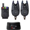 Prologic C-Series Pro Allarme Set 2 + 1 + 1 All Blue - Set di segnalatori di morso per pesca alla carpa, accessori da pesca