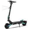 HITWAY H11 Monopattino Elettrico Adulto, 2×Motors 500W, Autonomia 100KM, 52V 23.4Ah, Pneumatico fuoristrada tubeless 10, 120kg max, Doppia Ammortizzazione, Pieghevole, APP e NFC
