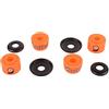 Orangatang Knuckles 87A Soft - Gommini per sterzo, colore: Arancione